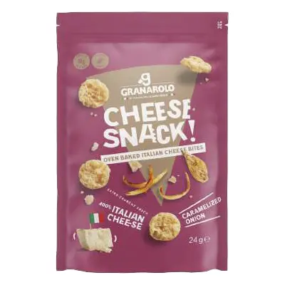 GRANAROLO Sýrový Snack Caramelized onion 24 g