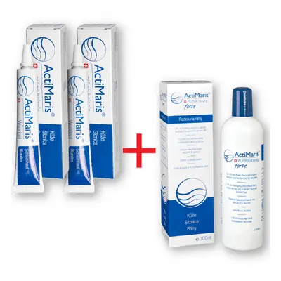 2x ActiMaris Gel 20g + Forte roztok 300 ml