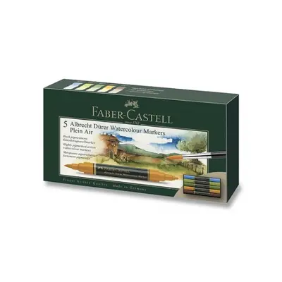 Popisovače Faber Castell Albr.Dürer Akvar sada 5ks PleinAir