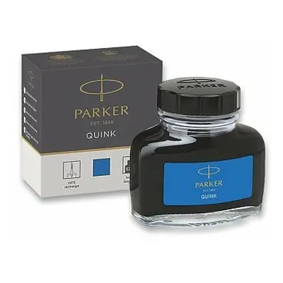 Lahvičkový inkoust Parker modročerný