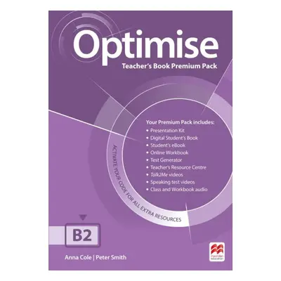 Optimise B2 (Upper Intermediate) Teacher´s Book Premium Pack Macmillan