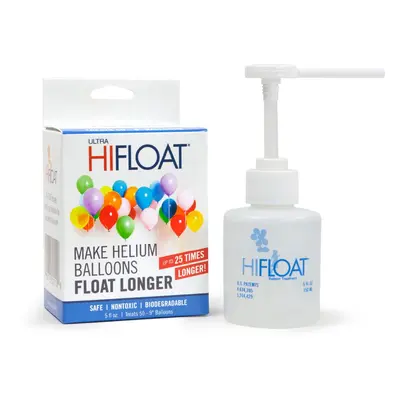 Gel do balonků HI-FLOAT sada 150ml + pumpa - prodlužuje létání - Belbal