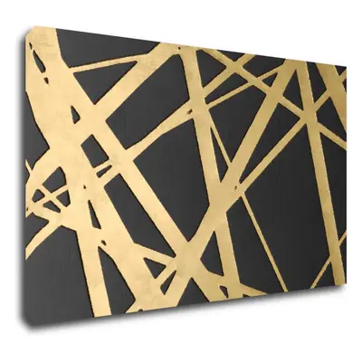 Impresi Obraz Abstraktní zlato šedý - x cm