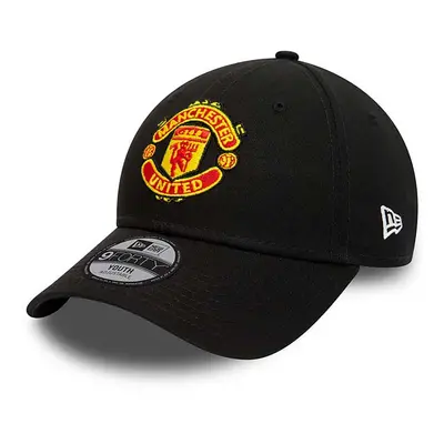 Detská kšiltovka NEW ERA 9Forty FC Manchester United Black Adjustable cap