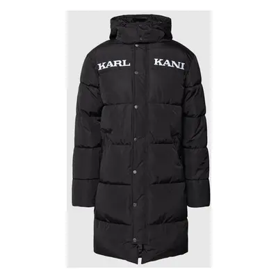 Karl Kani Retro Hooded Long Puffer Jacket black