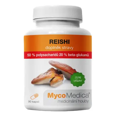 MycoMedica   Reishi 50 %  - 90 rostlinných kapslí