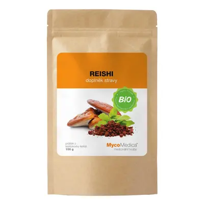 MycoMedica  BIO Reishi - 100 g BIO prášku z plodnice