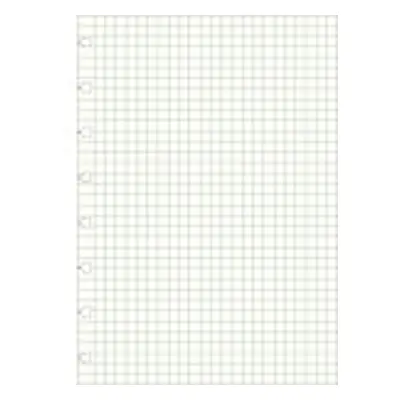 Filofax náhradní listy do zápisníků A4 - čtverečkované