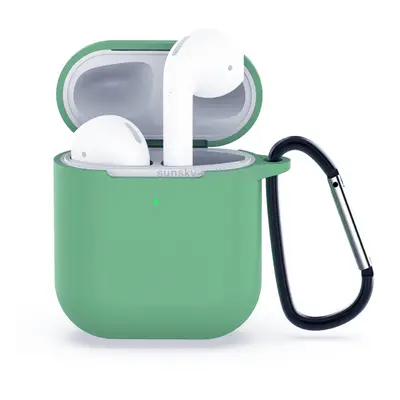 HOOK Silikonový obal pro Apple AirPods 1/2 zelený