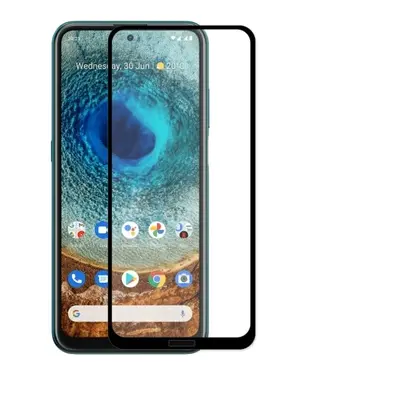 3D Tvrzené sklo Nokia X10 / X20 černé