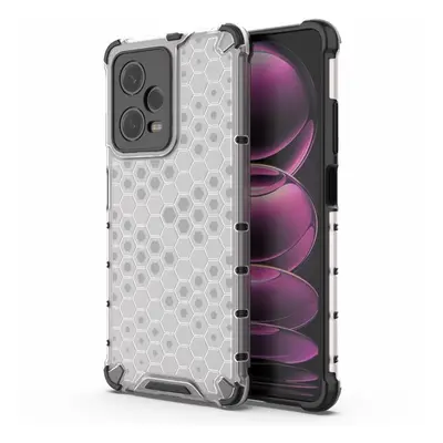 HONEYCOMB Ochranný kryt Xiaomi Poco X5 5G bílý