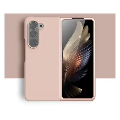 RUBBER Ochranný kryt pro Samsung Galaxy Z Fold6 5G růžový