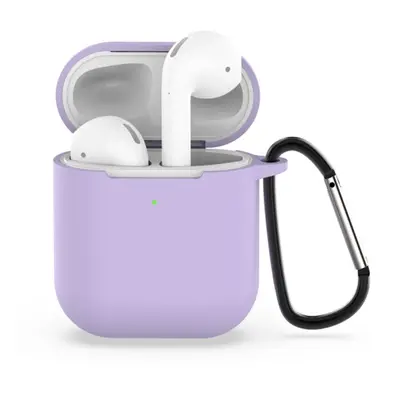 HOOK Silikonový obal pro Apple AirPods 1/2 fialový