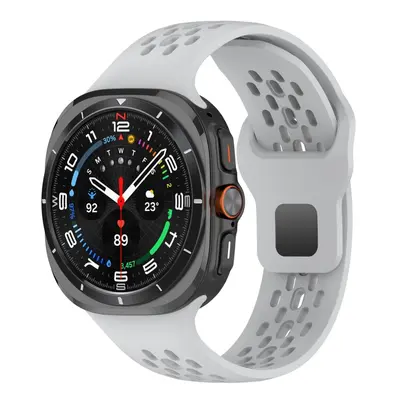 AIRY Silikonový řemínek pro Samsung Galaxy Watch Ultra 47mm šedý