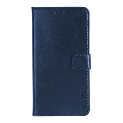 IDEWEI Peňaženkový kryt Oukitel C19 tmavomodrý