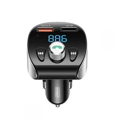 JOYROOM JR-ClO2 FM Transmitter do auta 2x USB černý