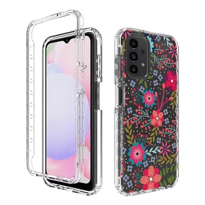 DUAL ART Odolný kryt Samsung Galaxy A13 FLOWERS