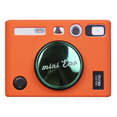 PULUZ SOFT Silikonový obal pro Instax Mini EVO oranžový