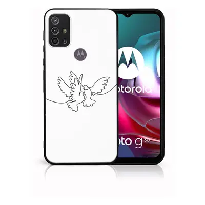 MY ART Silikonový obal Motorola Moto G10/G20/G30 DOVE (031)