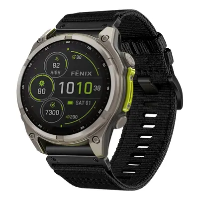 CANVAS Vyměnitelný řemínek pro Garmin Fenix 51mm černý