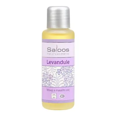 Saloos Masážní olej Levandule 50 ml