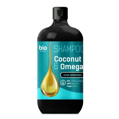 Bio Naturell Šampon na všechny typy vlasů Kokosový olej - Omega 3  946 ml