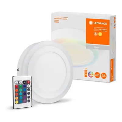 Stmívatelné LED RGBW světlo COLOR + WHITE ROUND 18W