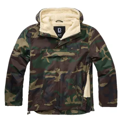 Brandit Bunda Windbreaker Sherpa woodland