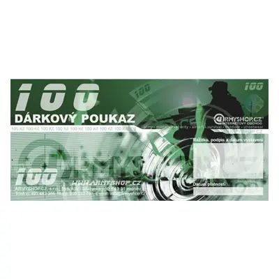 DÁRKOVÝ POUKAZ 2000 Kč - TIŠTĚNÝ