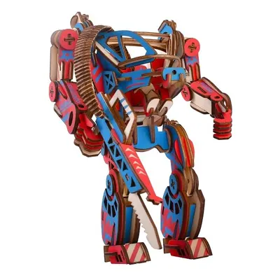 Woodcraft Dřevěné 3D puzzle Powersuit barevný