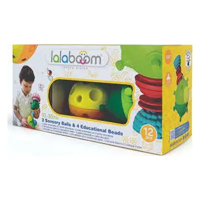 LALABOOM Sensory 2+8, Stavebnice pro nejmenší