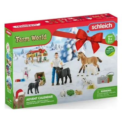 Schleich Adventní kalendář Schleich - Domácí zvířata