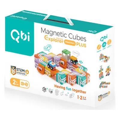 QBI Preschool Plus Pack magnetická stavebnice 37