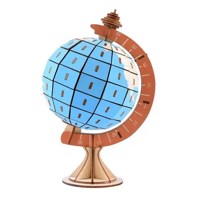 Woodcraft Dřevěné 3D puzzle Globus