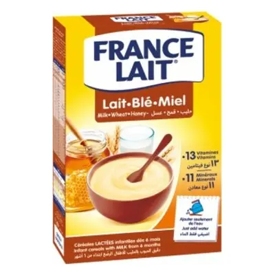 France Lait Pšeničná mléčná kaše medová 250g