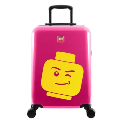 LEGO Luggage ColourBox Minifigure Head 20 '' - Berry