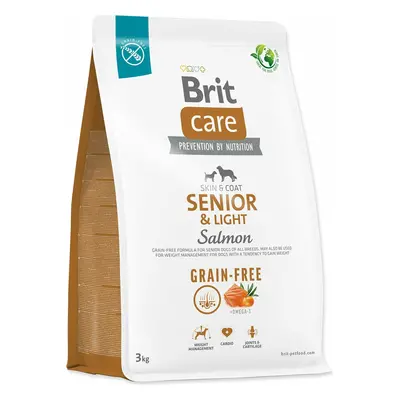 Krmivo Brit Care Dog Grain-free senior & Light Salmon 3kg