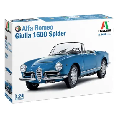 Modelový kit auta 3668 - Alfa Romeo Giulia 1600 Spider (1:24)