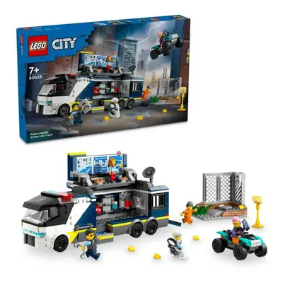 LEGO® City 60418 Mobilní kriminalistická laboratoř policistů