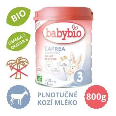 BABYBIO CAPREA 3 kozí kojenecké mléko (800 g)