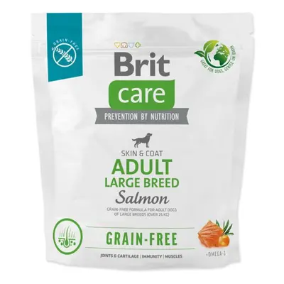 Krmivo Brit Care Dog Grain-free Adult Large Breed Salmon 1kg