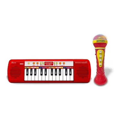 Bontempi Set mini klávesnice a karaoke mikrofonu