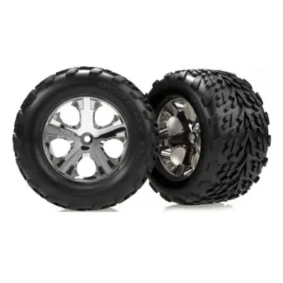 Traxxas kolo 2.8", All-Star stříbrný disk, 19mm, pneu Talon (pár)