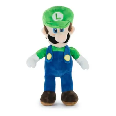 SUPER MARIO LUIGI plyšová hračka 36cm