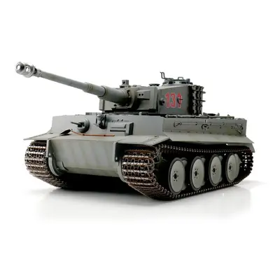 Torro RC tank German Tiger I IR 1:16 šedý 2,4 Ghz RTR, proporcionální