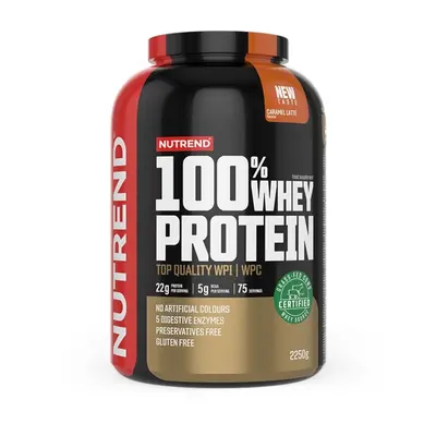 Nápoj Nutrend 100% WHEY PROTEIN 2250g čokoláda+lískový ořech