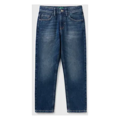 Benetton, Straight Leg Jeans, size XL, Blue, Kids