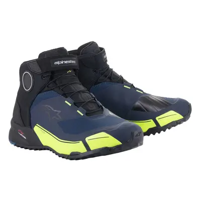 boty CR-X DRYSTAR, ALPINESTARS (modrá/žlutá fluo/černá, vel. 42)