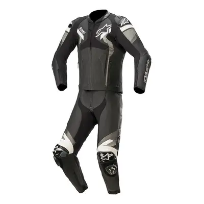 dvoudílná kombinéza ATEM V4, ALPINESTARS (černá/šedá/bílá, vel. 56)