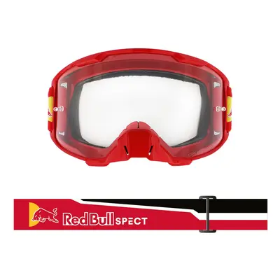 brýle STRIVE, RedBull Spect (červené mátné, plexi čiré)